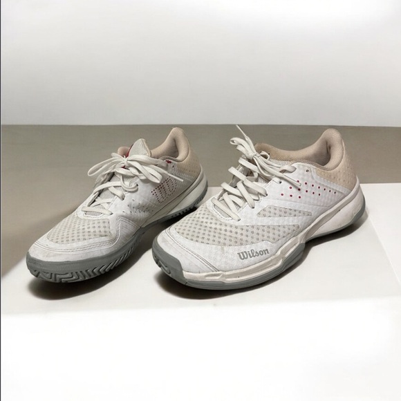 Wilson Kaos Stroke 2.0 White / Scallops Shell 7.5 women’s - Picture 1 of 12